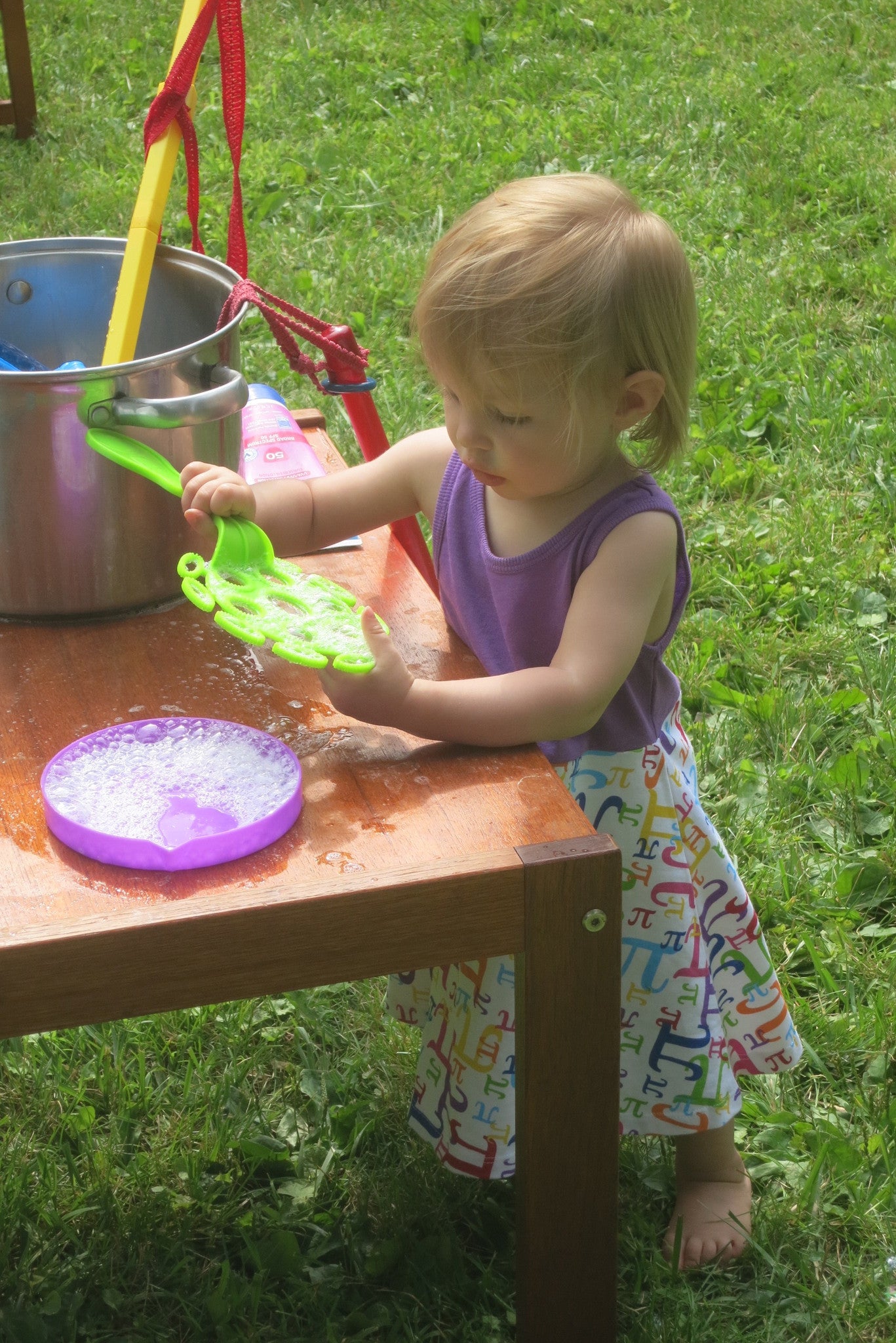 Her First Encounter with Pi