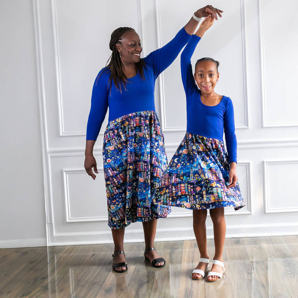 Bedtime Stories Dress with Pockets