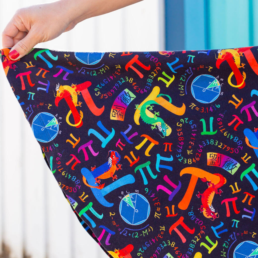 Adult Pi Day in the Year of the Dragon Super Twirler Dress with Pockets