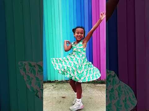 "Some Lair Over the Rainbow" Dragons Sleeveless Play Dress with Pockets