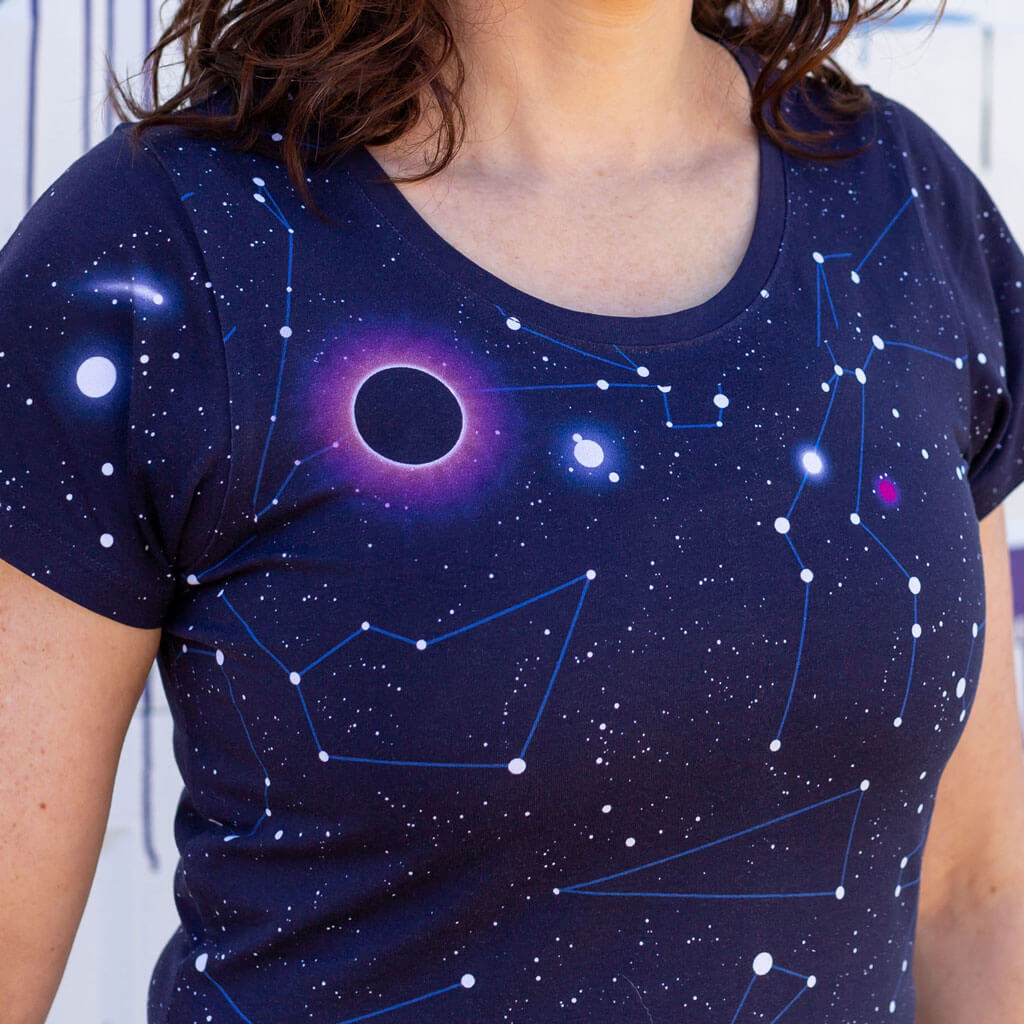 Adult Solar Eclipse Super Twirler Dress with Pockets