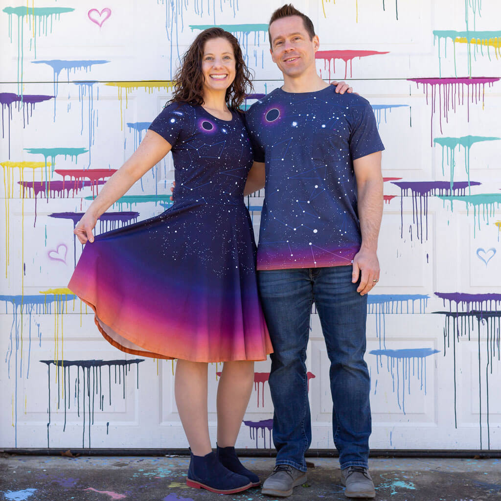 Adult Solar Eclipse Super Twirler Dress with Pockets