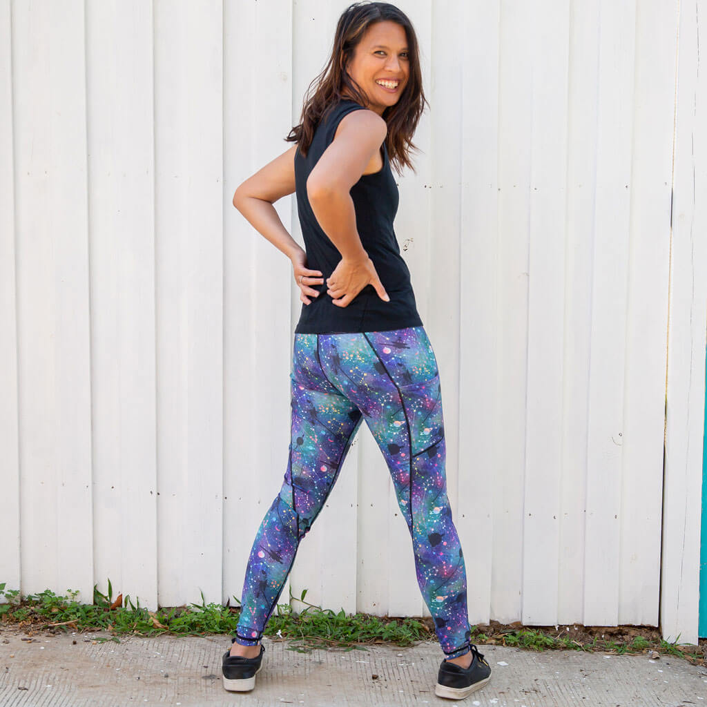 Adult "Far Skies" Voyager Leggings with Pockets