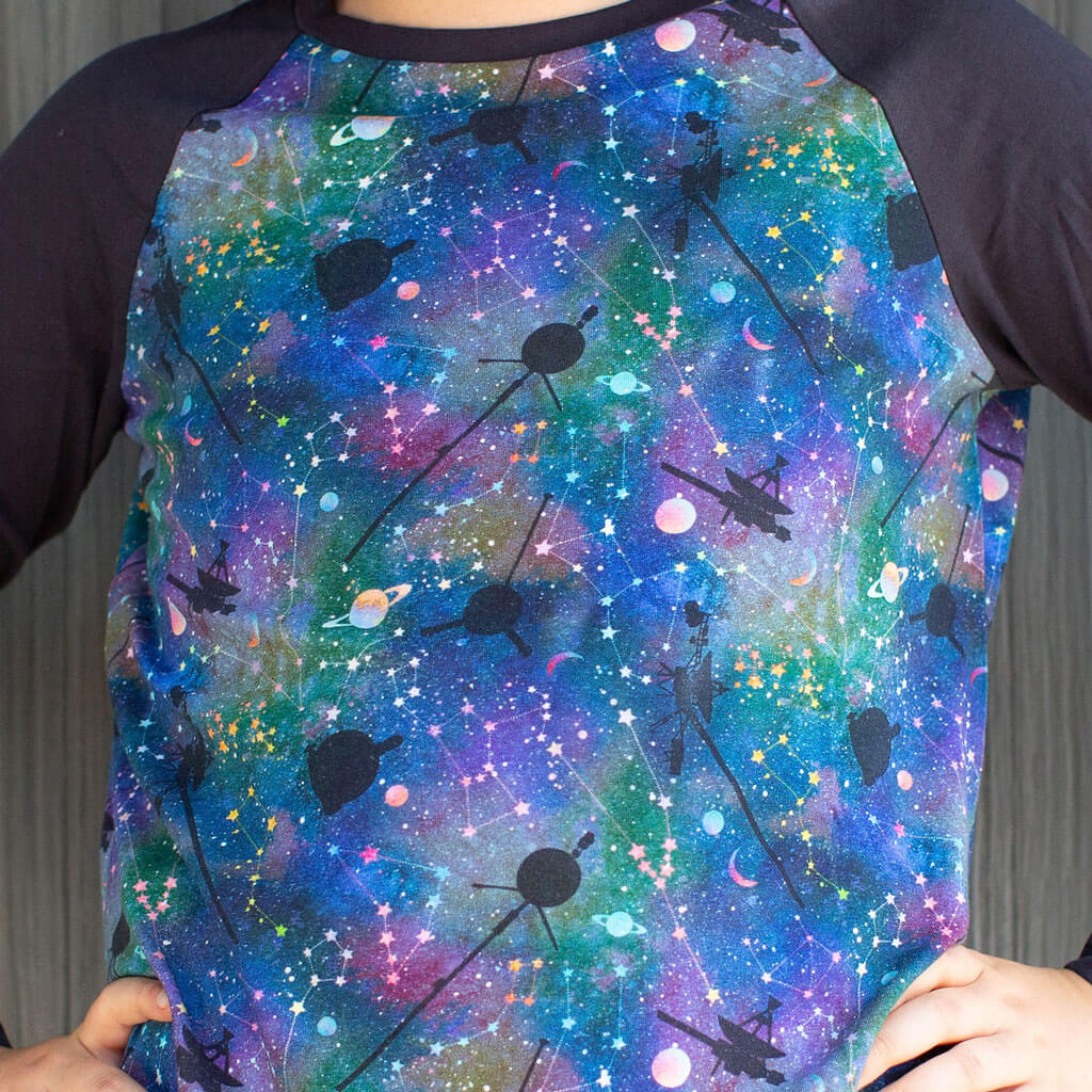 "Far Skies" Voyager Long Sleeve Raglan Shirt