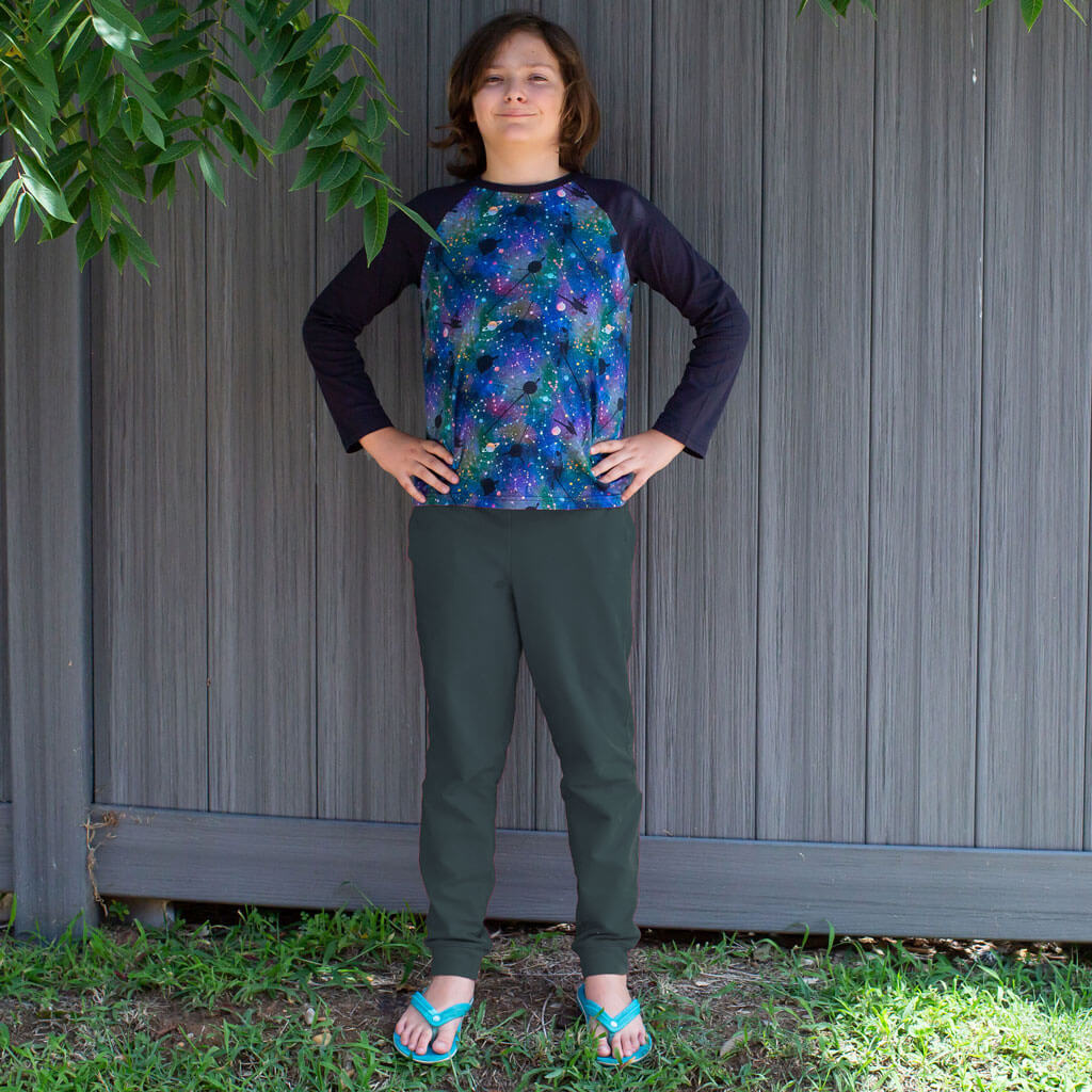 "Far Skies" Voyager Long Sleeve Raglan Shirt