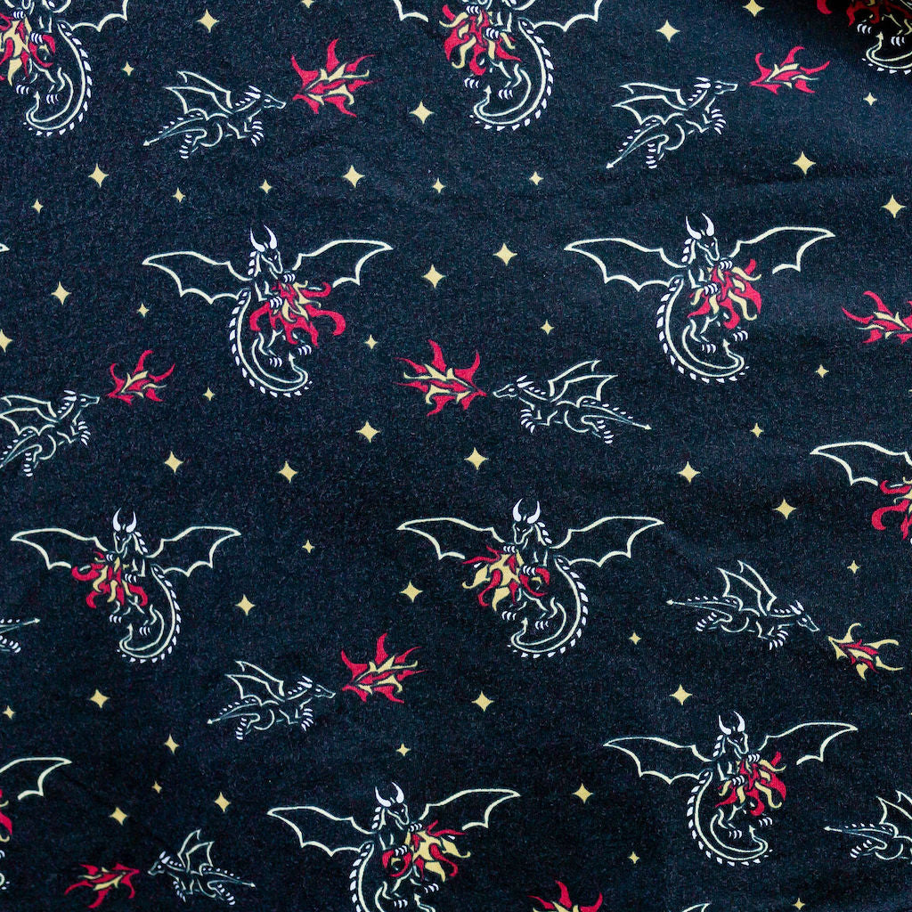 "Fire Flight" Dragons Super Twirler Dress with Pockets
