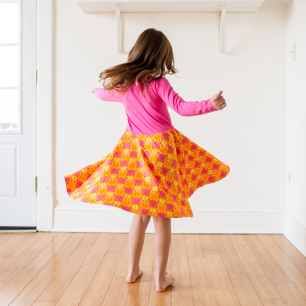 Bugs Twirly Play Dress with Long Sleeves - Princess Awesome - 3