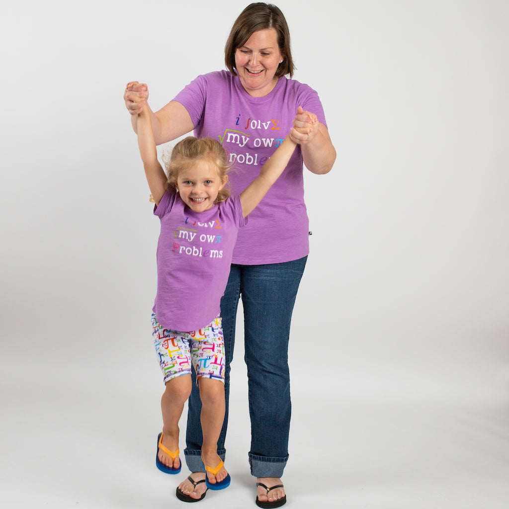 “I Solve My Own Problems” Math Adult T-Shirt