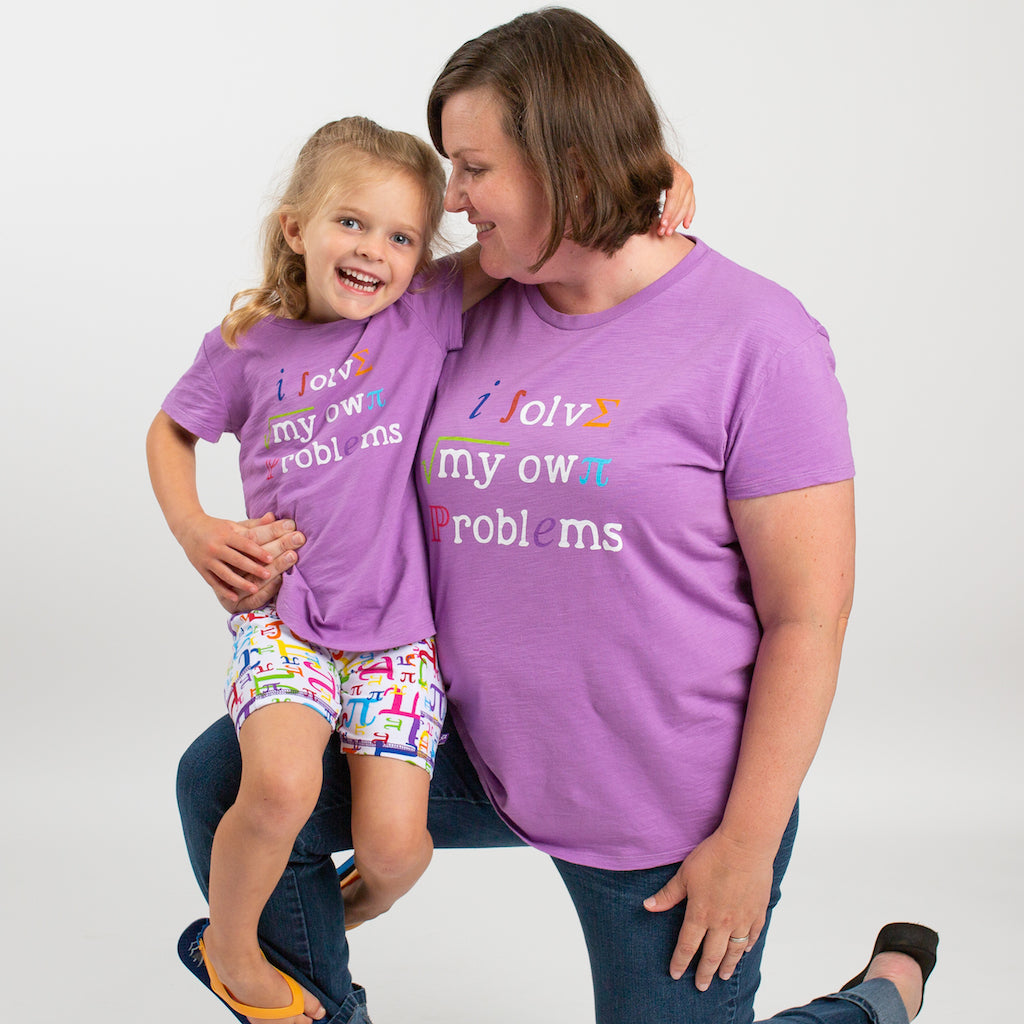 “I Solve My Own Problems” Math Adult T-Shirt