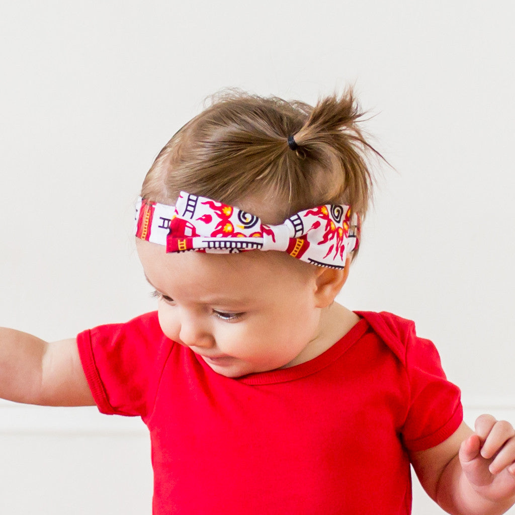 "Rescue Ready" Fire Engine Headband - Infant