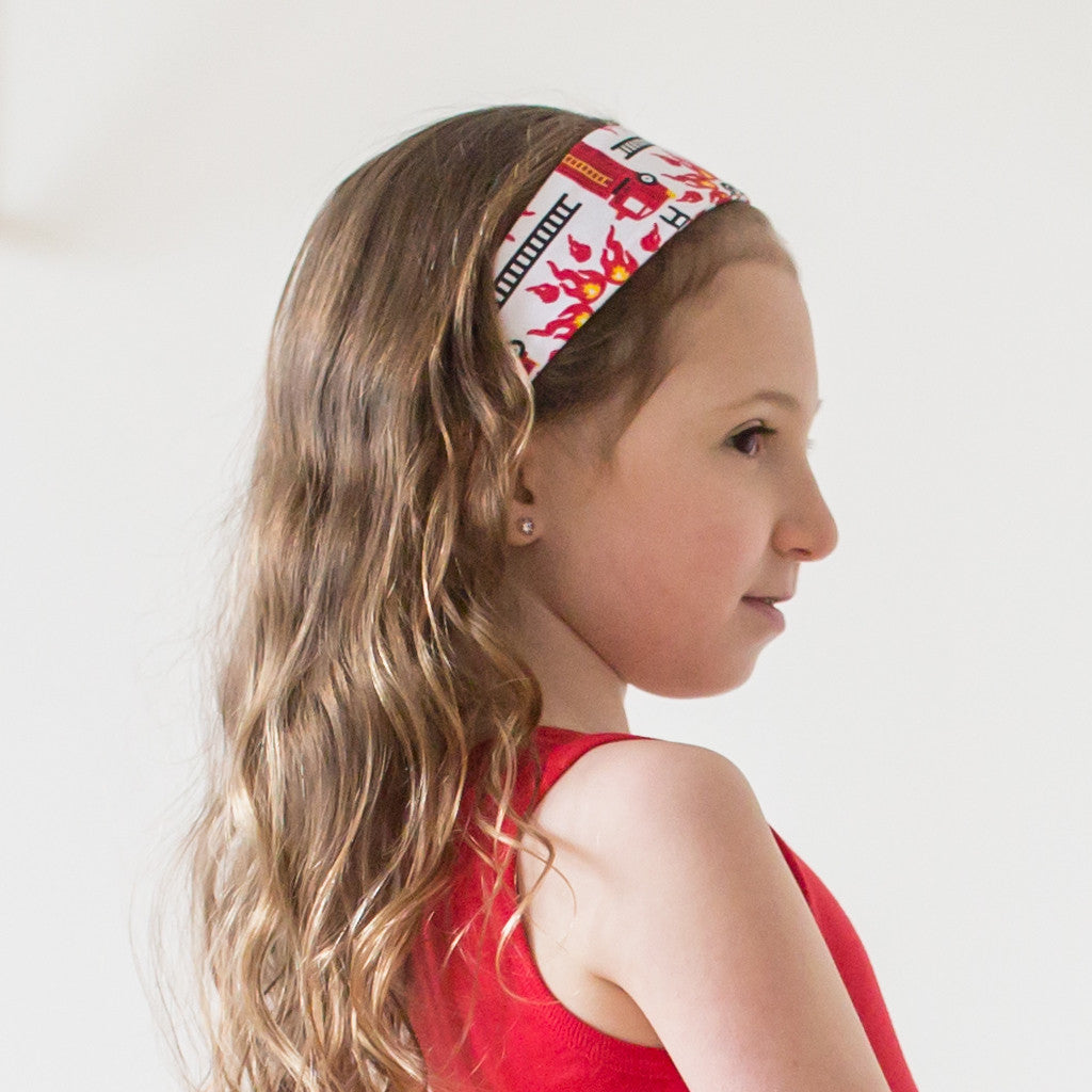 "Rescue Ready" Fire Engine Headband - Child