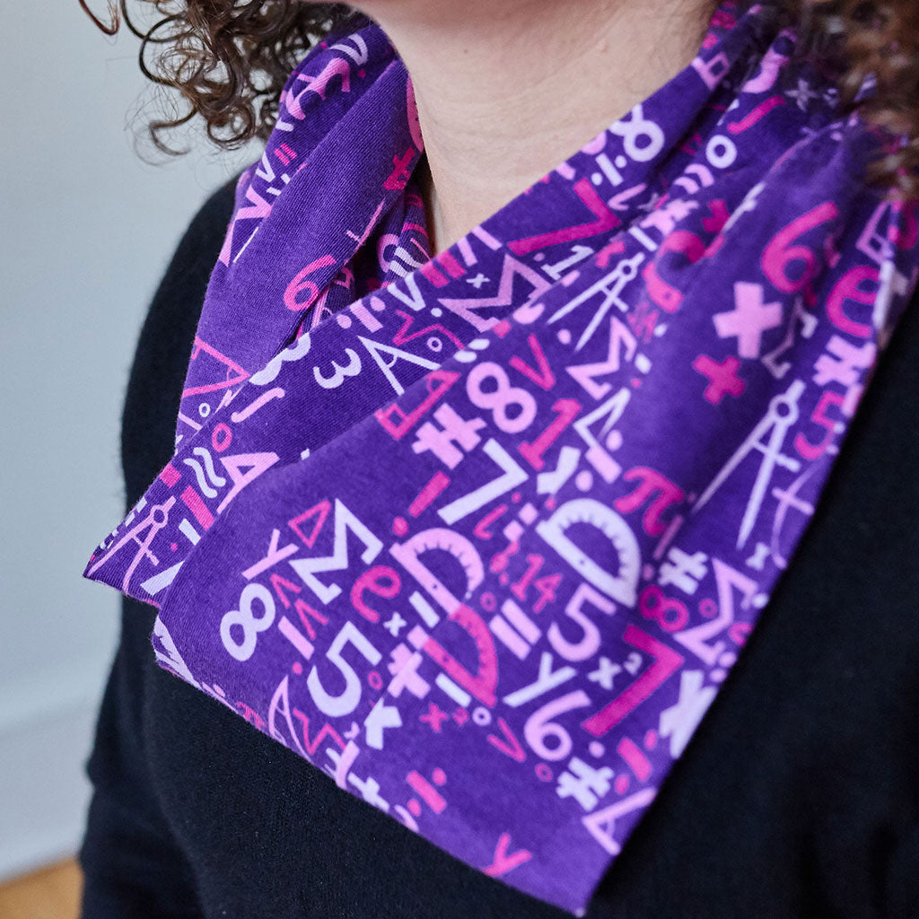 "I Spy Pi" Math Infinity Scarf