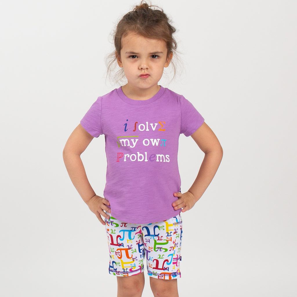 “I Solve My Own Problems” Math Youth T-Shirt