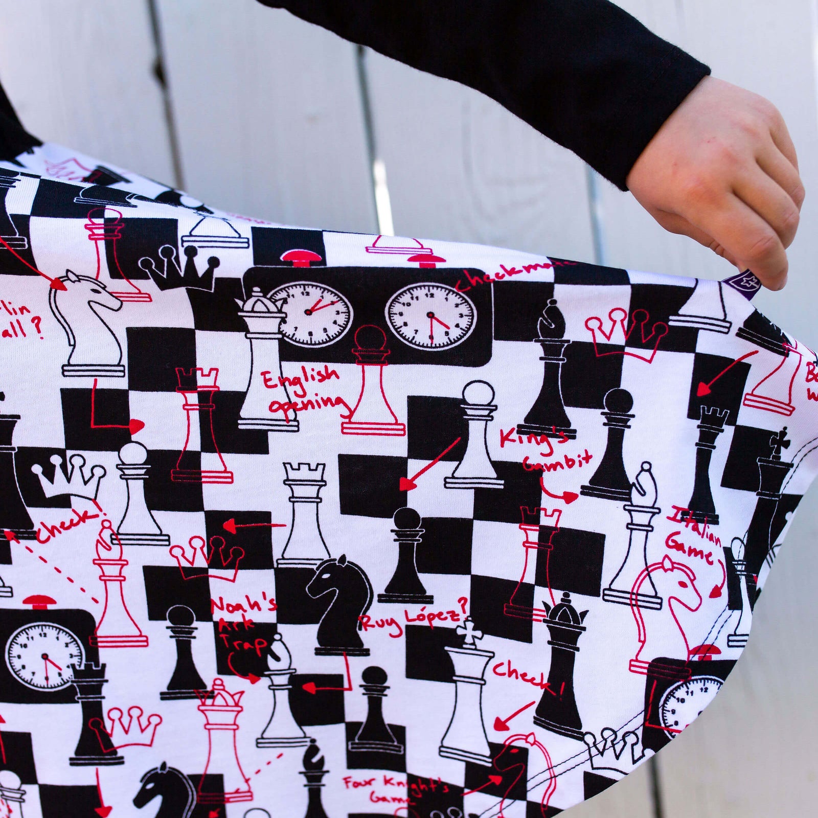 "Game Changer" Chess Strategy Twirly Play Dress with Pockets