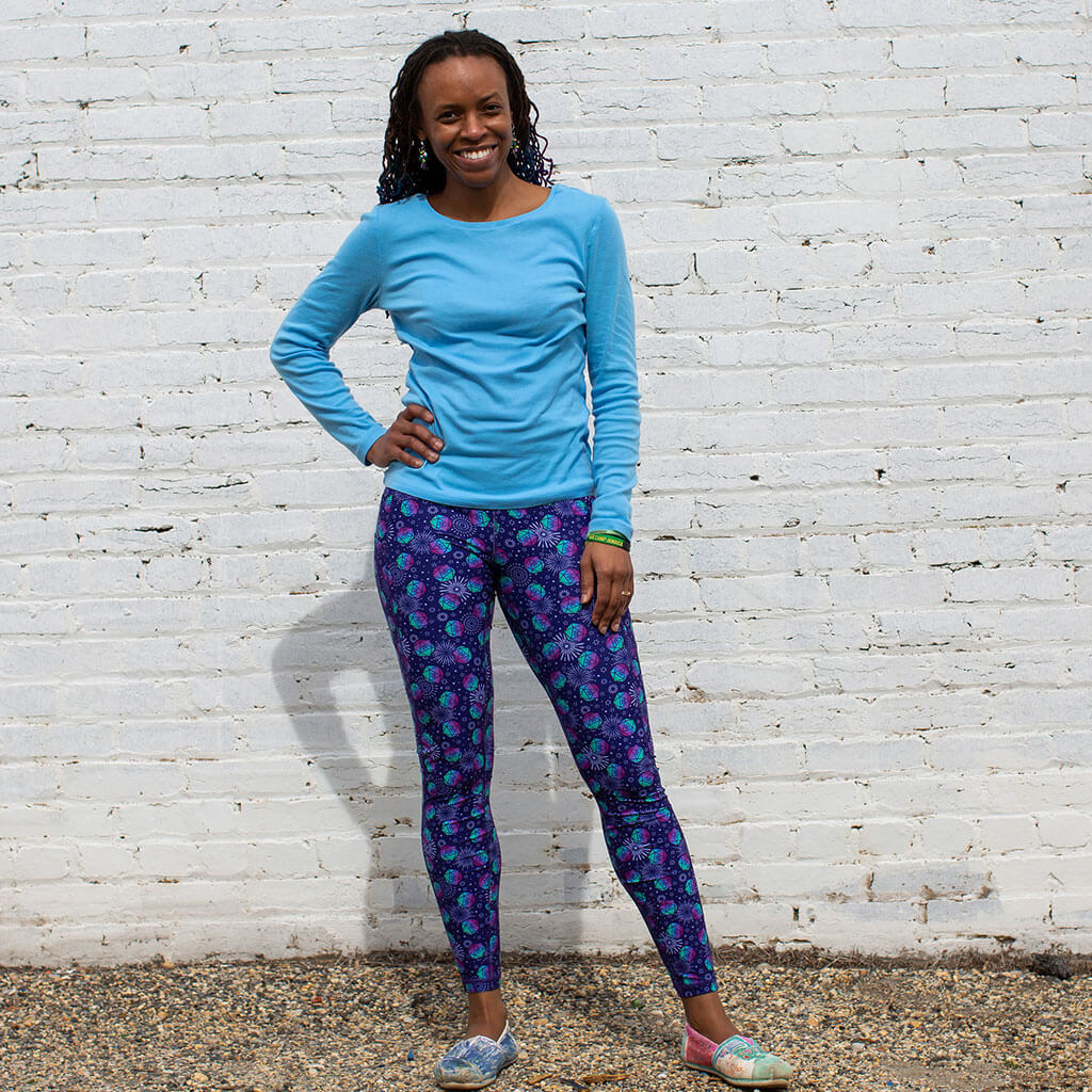 Gaming Dice Leggings with Pockets - Adult