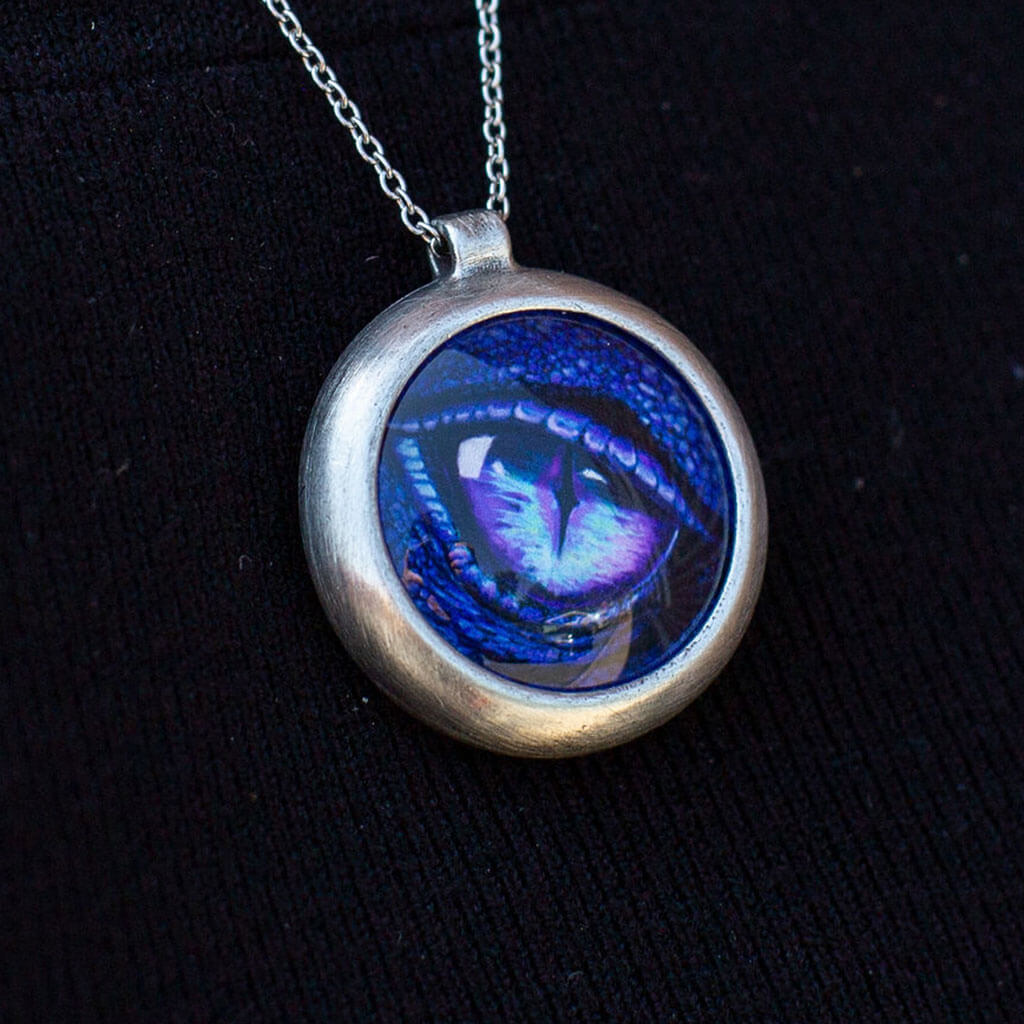 Dragon Eye Pendant Necklace