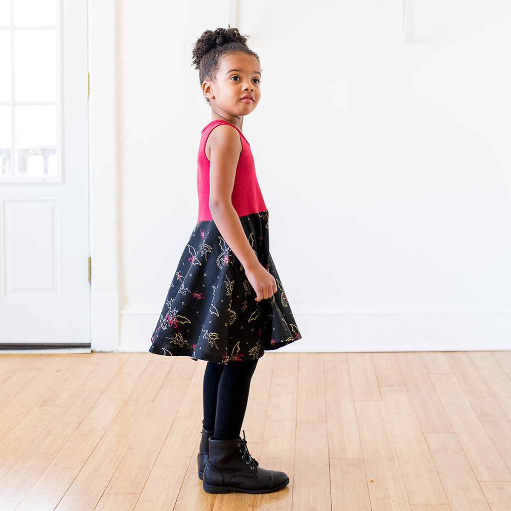 "Fire Flight" Dragons Twirly Play Dress - Princess Awesome - 4