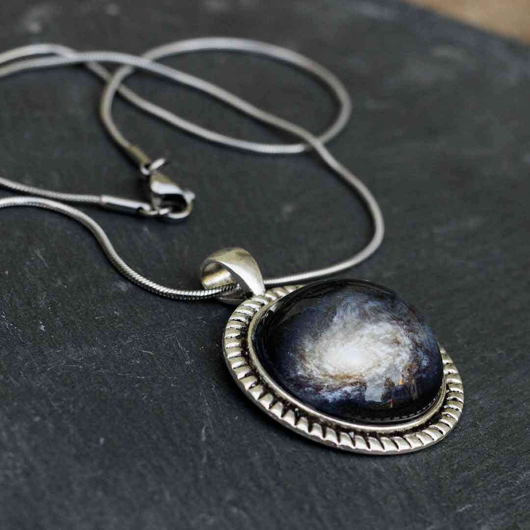 Spiral Galaxy Necklace