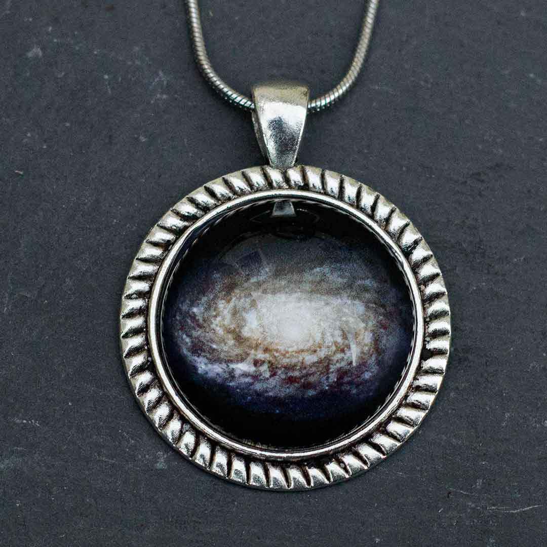 Spiral Galaxy Necklace