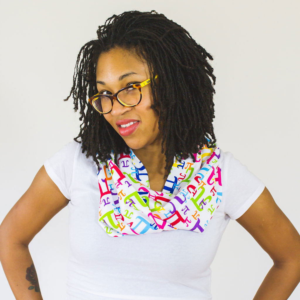 "Pi in the Sky" Infinity Scarf - Princess Awesome - 1