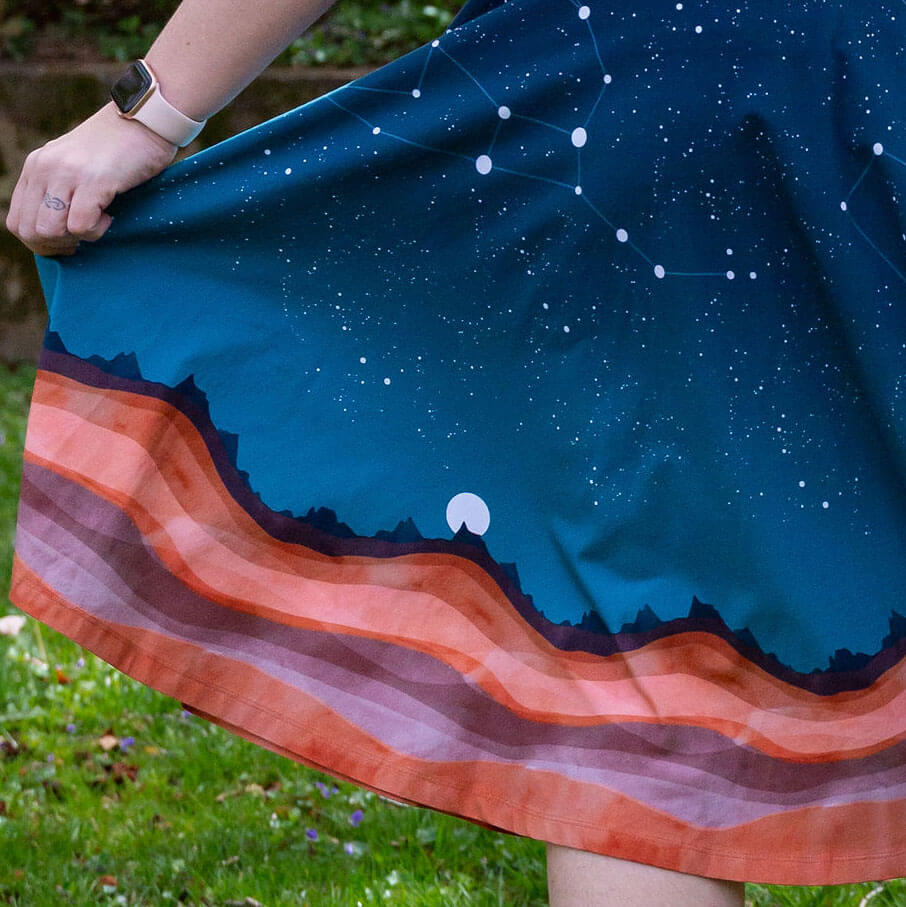 Adult Mars Skirt With Pockets