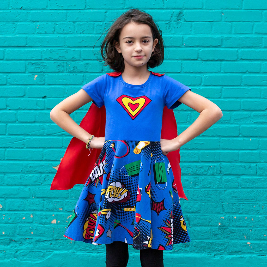 Medical Superheroes Super Twirler Dress