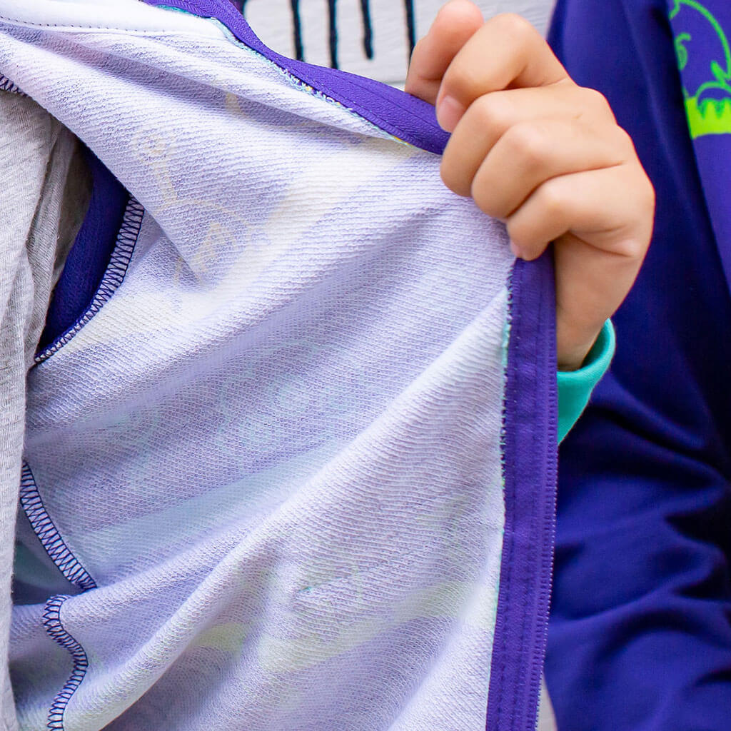 Happy Little Monsters French Terry Pocket Hoodie