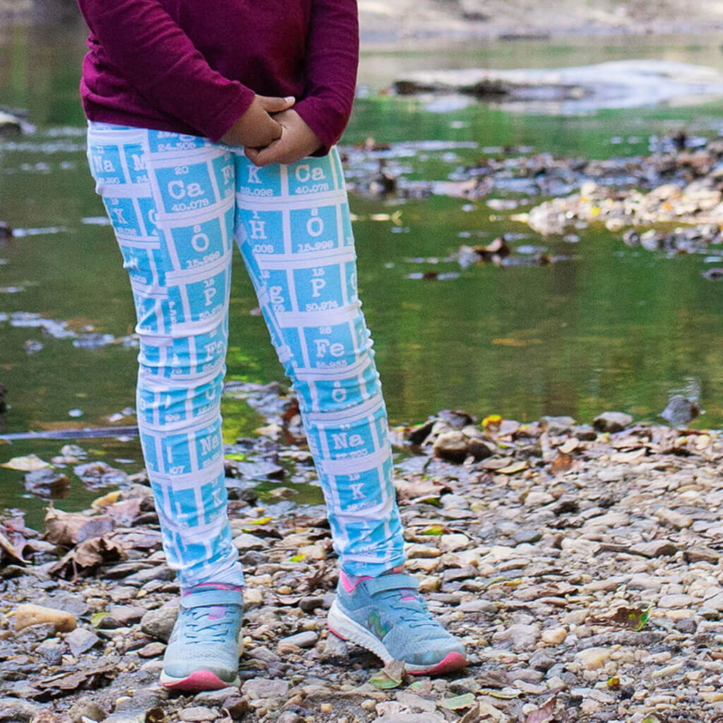 "Elements of Style" Periodic Table Leggings With Pockets