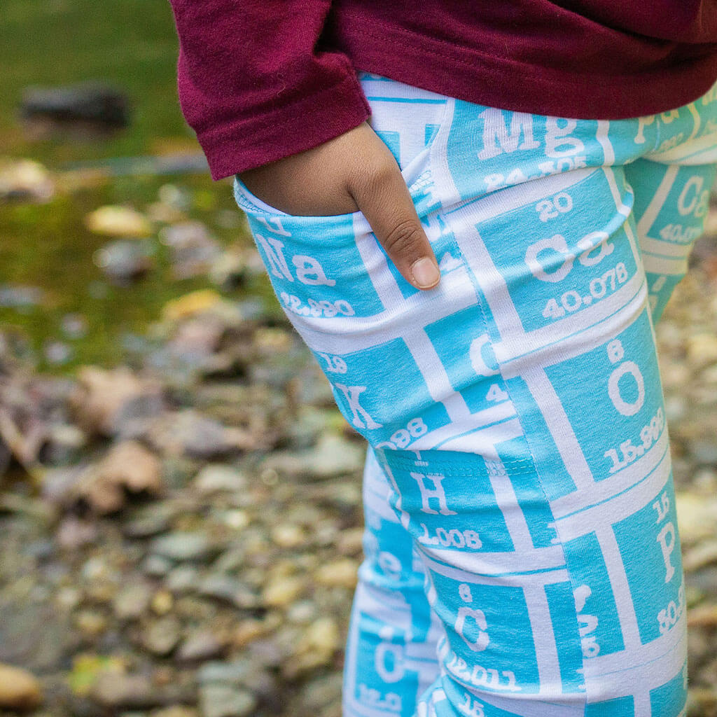 "Elements of Style" Periodic Table Leggings With Pockets