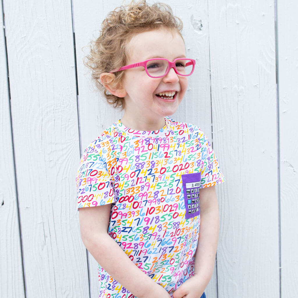 Pi Digits Short Sleeve Pocket Tee