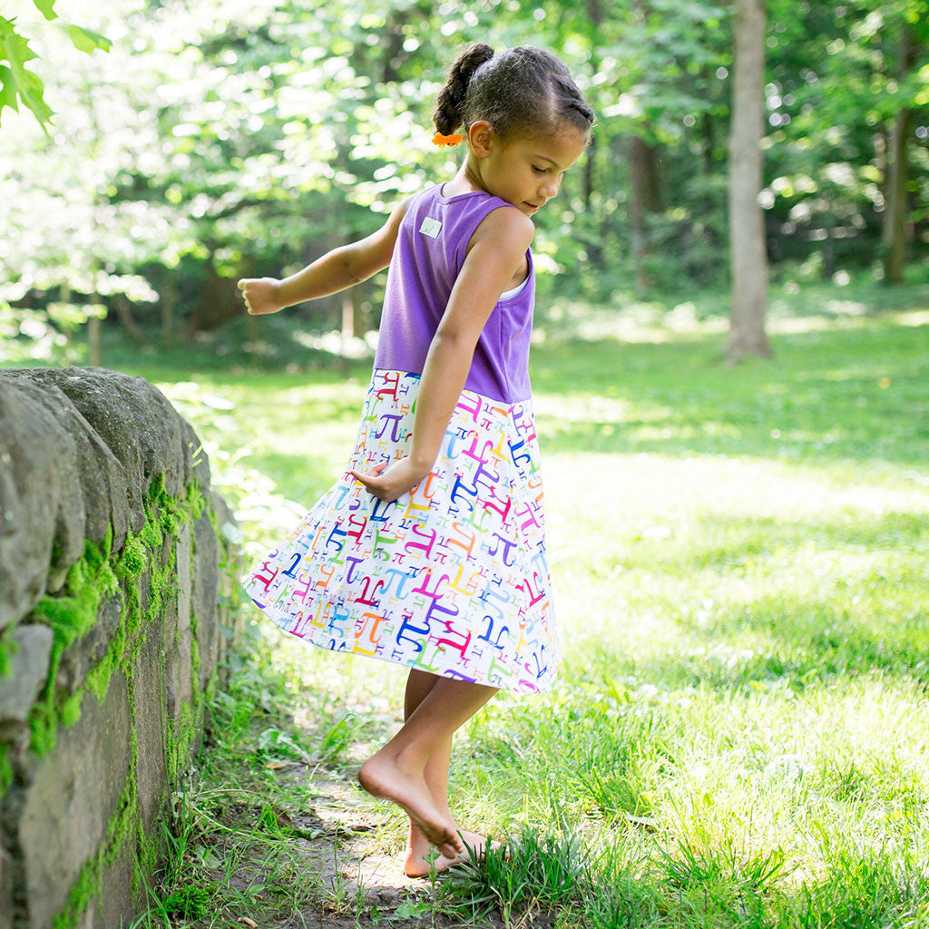 "Pi In The Sky" Pi Play Dress - Princess Awesome - 1