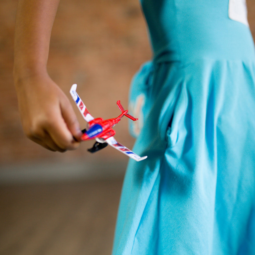 Planes Busy Dress - Princess Awesome - 5