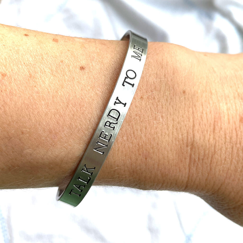 "Talk Nerdy to Me" Bracelet