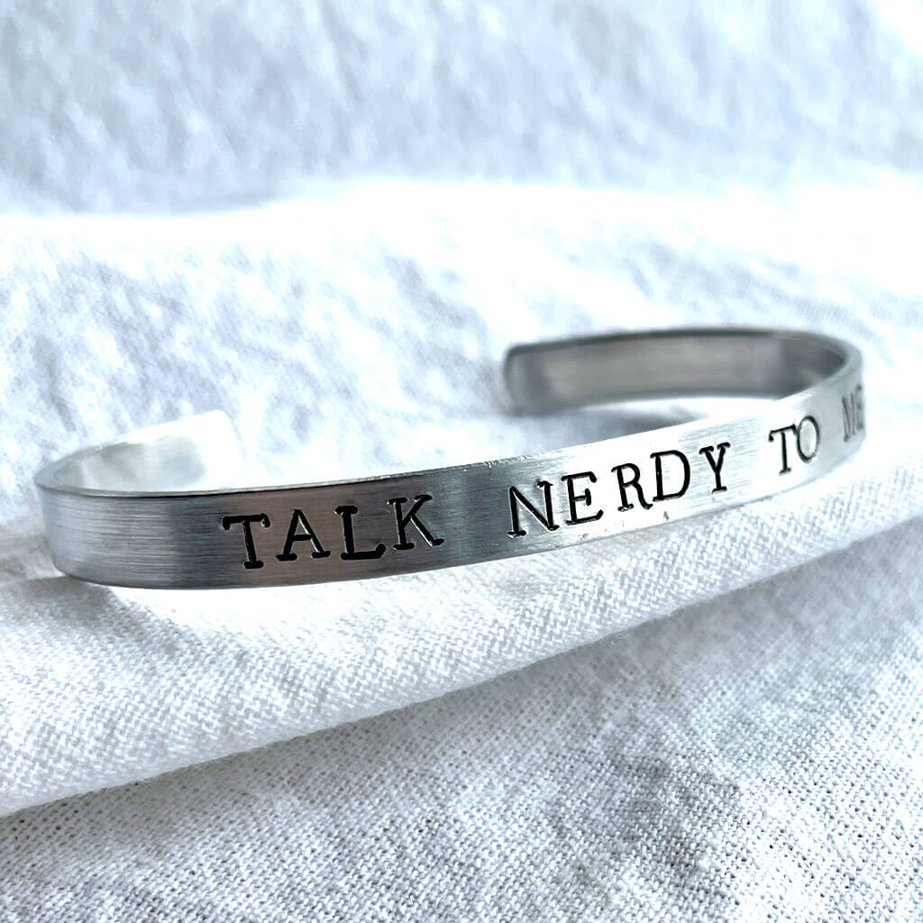 "Talk Nerdy to Me" Bracelet