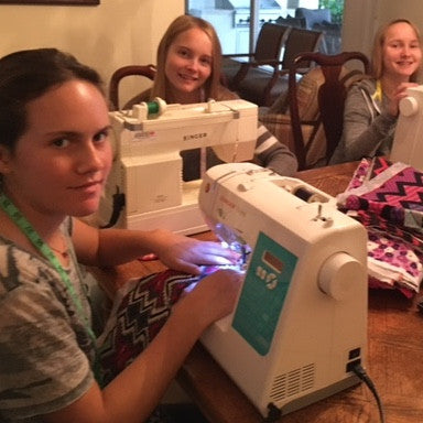 Sewing - A Service to Girls In Need