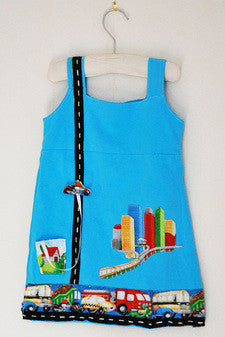 Evolution of the Busy Cars Dress