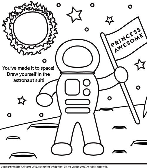 Rockets Coloring Page!