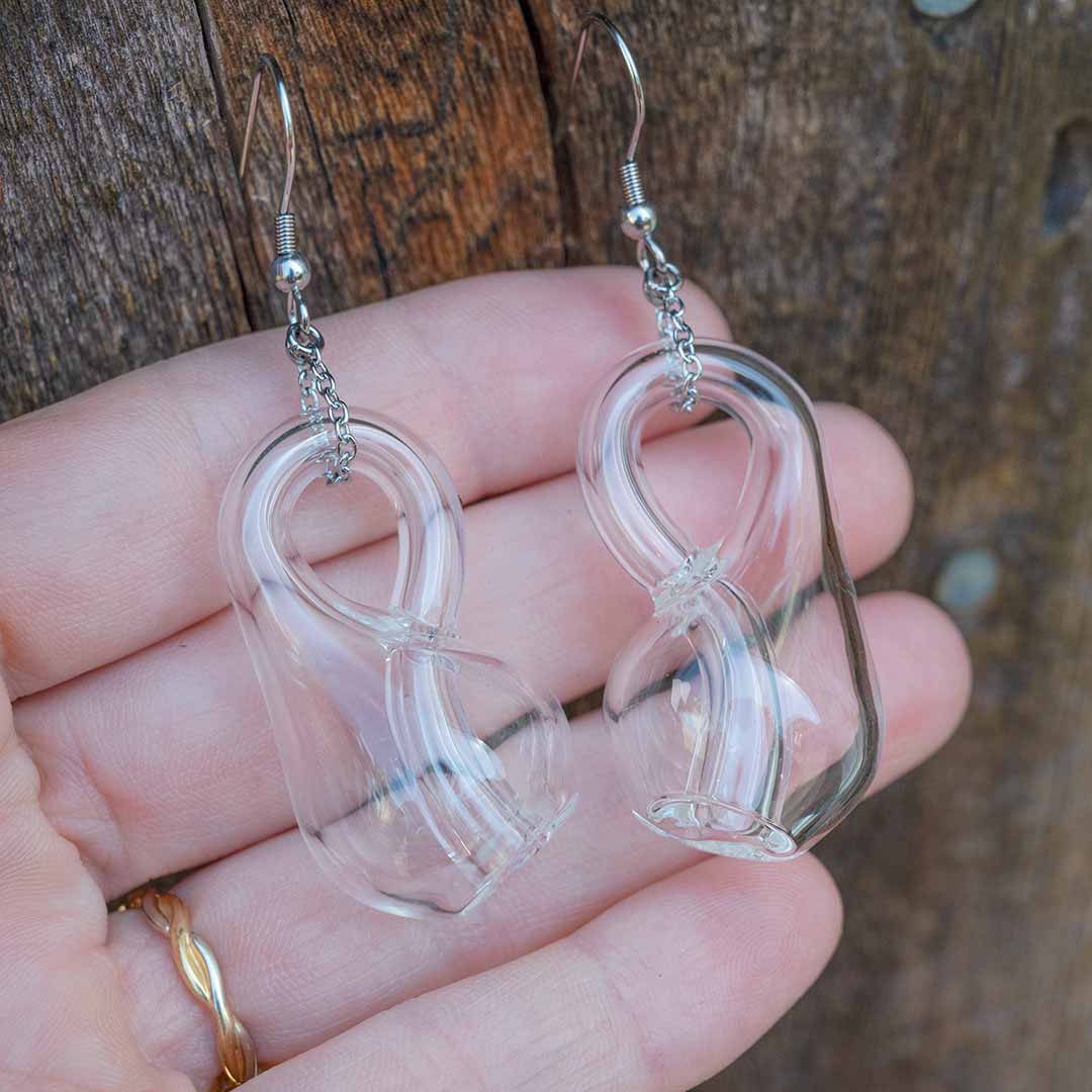 Klein Bottle Earrings