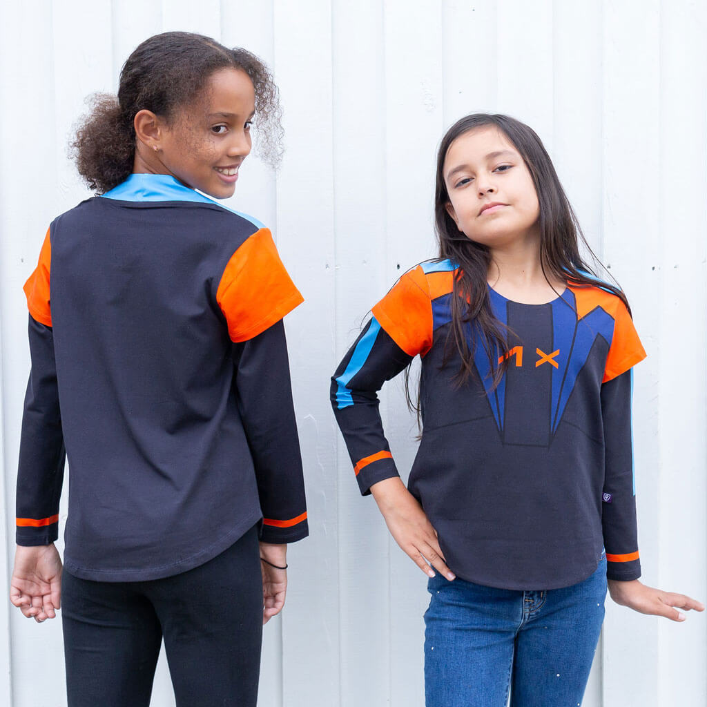 Artemis Astronaut Double Sleeve Tunic Shirt - Princess