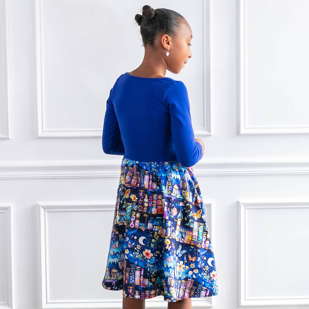 Bedtime Stories Dress with Pockets
