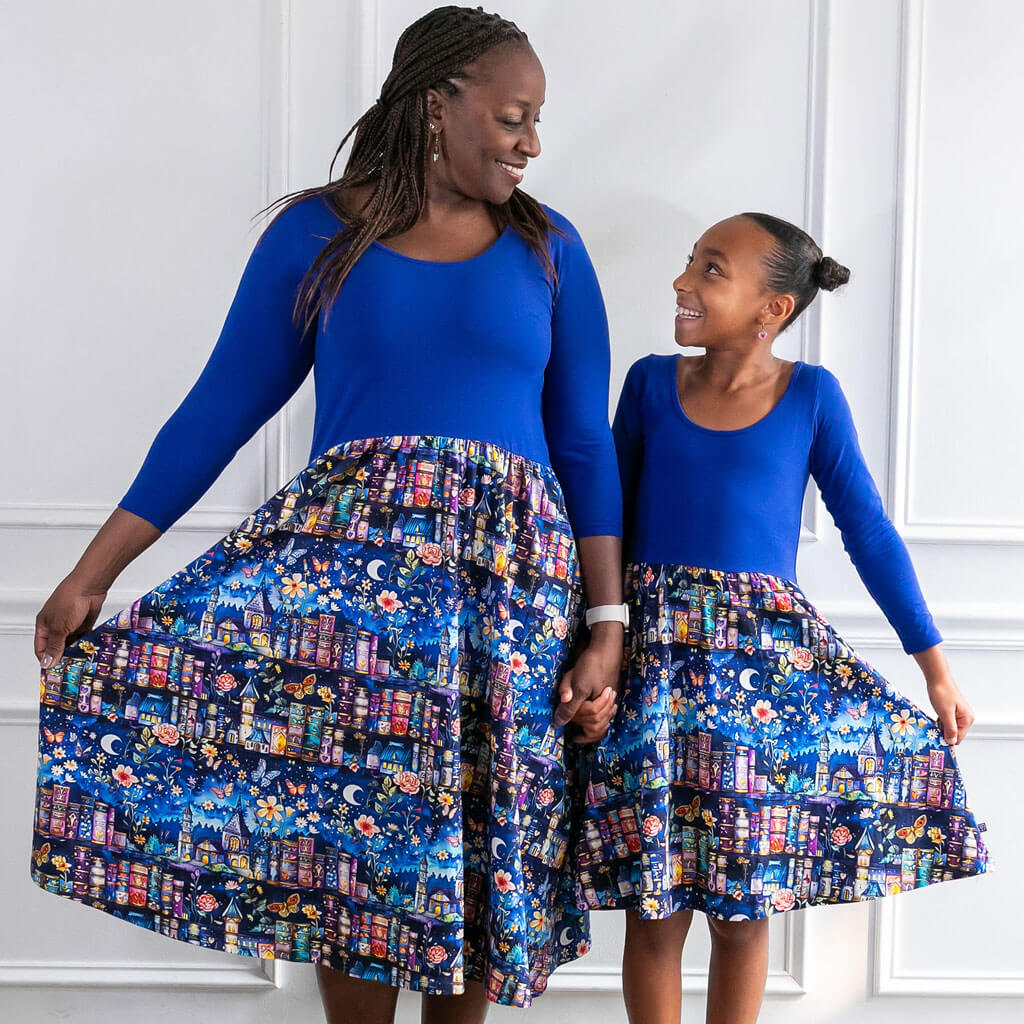 Bedtime Stories Dress with Pockets