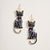 Calavera Cats Earrings