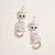 Calavera Cats Earrings