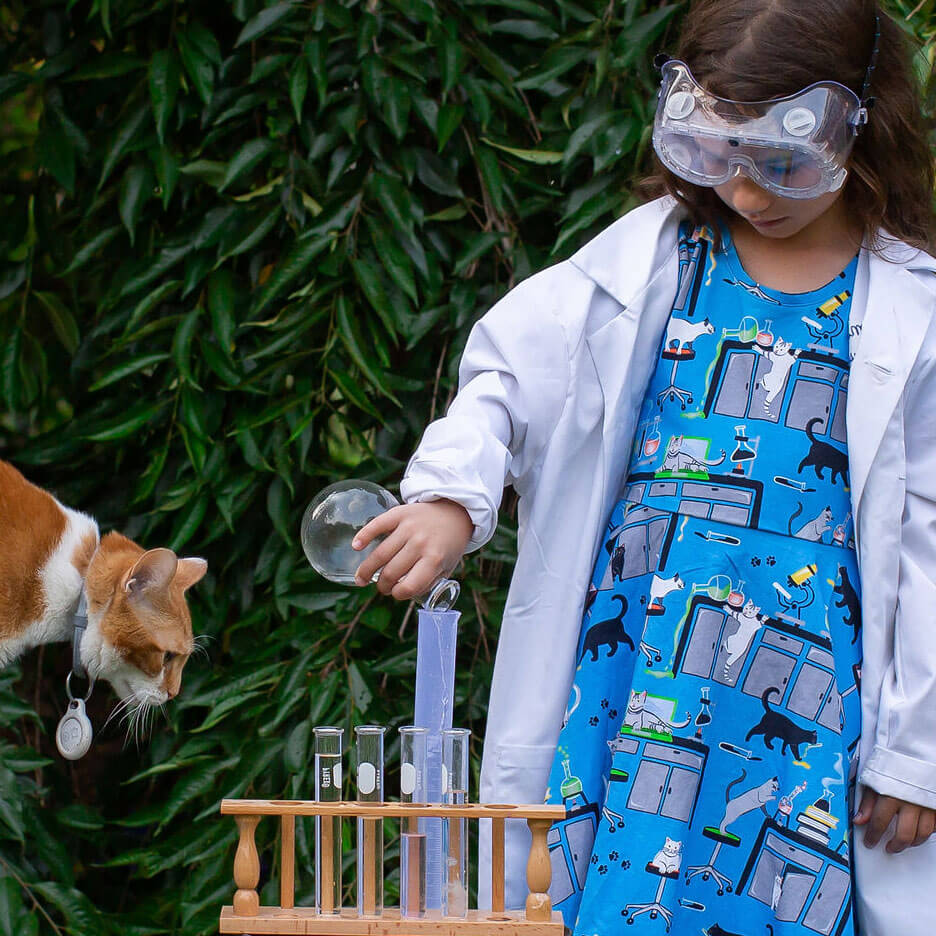 Cats Wearing Lab Coats