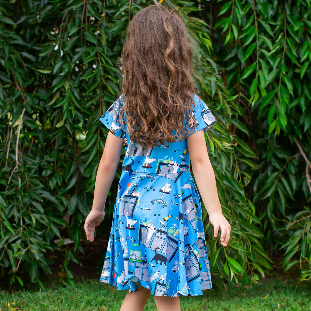 "CATalyst" Lab Disasters Super Twirler Dress with Pockets
