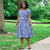 Adult "Only In My Dreams" Dinosaurs & Unicorns Super Twirler Dress with Pockets