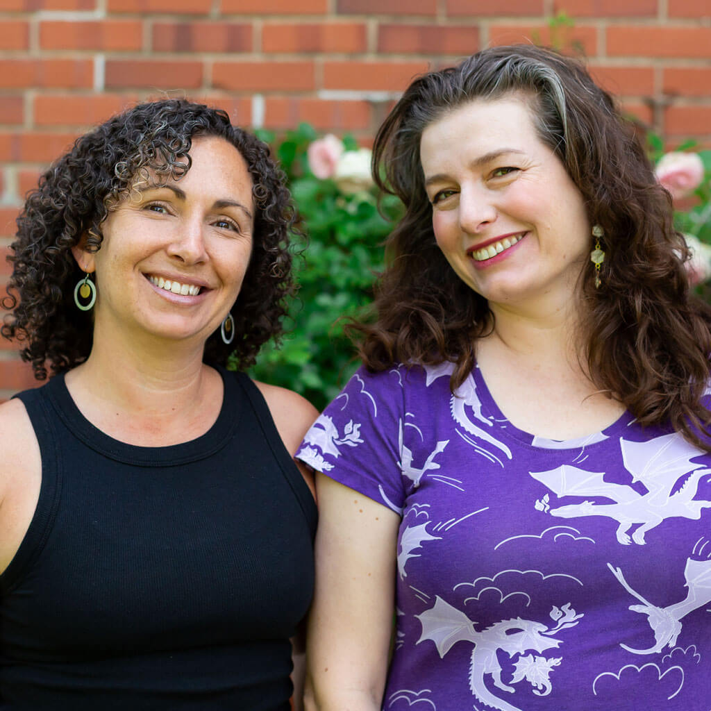 Princess Awesome co-founders Eva St. Clair and Rebecca Melsky