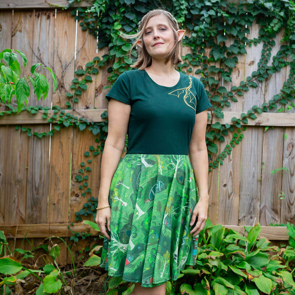 Adult &quot;It Has Pocketses!&quot; Hill Houses Super Twirler Dress with Pockets