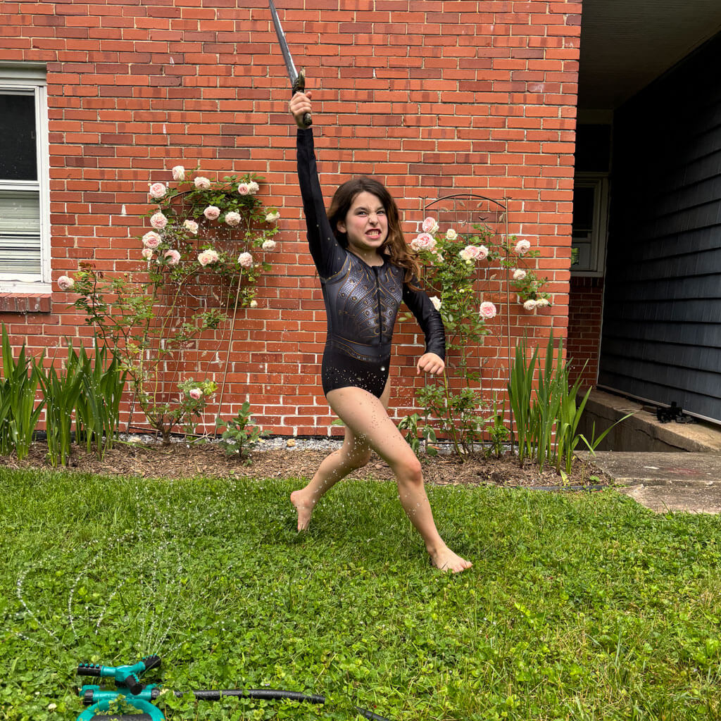 Lorica Laethes Surfsuit with Long Sleeves Princess Awesome Boy