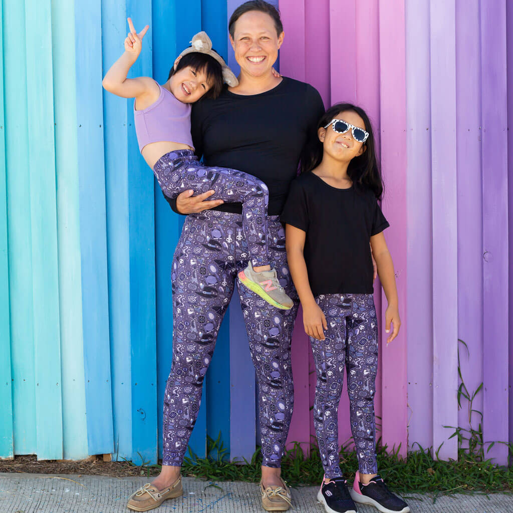 Adult "Witchful Thinking" Magic Leggings with Pockets